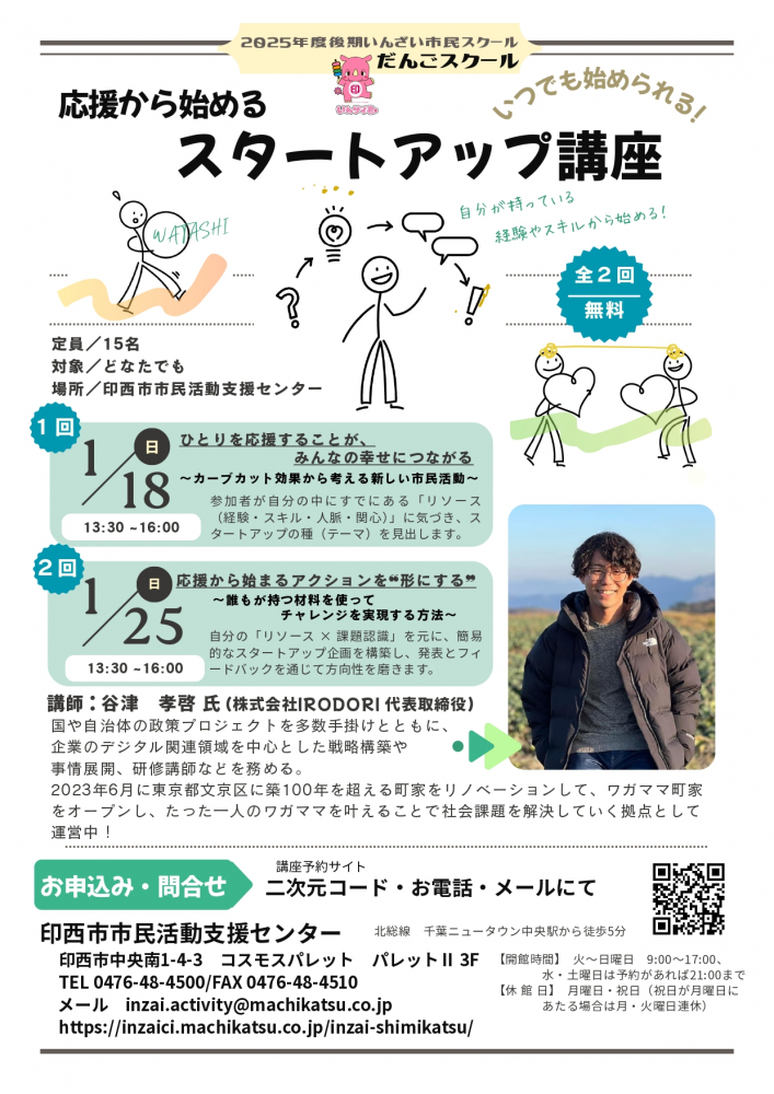 応援から始める  スタートアップ講座