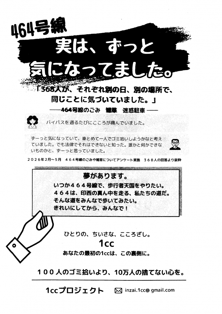 1ccプロジェクト～実は、ずっと気になってました。
